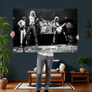Led Zeppelin Live Concert Canvas Wall Art, Classic Rock Band Photography Print, Vintage Music Stage Performance Artwork by MyGreatCanvas | Canvas Wall Art Prints | Photo Prints & Wall Decor