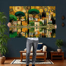 Gustav Klimt Golden Cityscape Wall Art Canvas Print, by MyGreatCanvas | Canvas Wall Art Prints | Photo Prints & Wall Decor