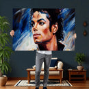Abstract Michael Jackson Photo Wall Art Canvas Print by MyGreatCanvas | Canvas Wall Art Prints | Photo Prints & Wall Decor