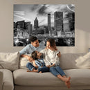 Black and White Atlanta Wall Art Canvas Print by MyGreatCanvas | Canvas Wall Art Prints | Photo Prints & Wall Decor