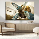Vintage Airplane Canvas Print by MyGreatCanvas | Canvas Wall Art Prints | Photo Prints & Wall Decor