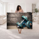Dambell and Sport Wall Art Canvas Print