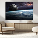 Space and Planet Canvas Print by MyGreatCanvas | Canvas Wall Art Prints | Photo Prints & Wall Decor