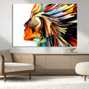 Profile Colors Canvas Print by MyGreatCanvas | Canvas Wall Art Prints | Photo Prints & Wall Decor