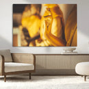 Gold Buddha Statue Hands Wall Art Canvas Print by MyGreatCanvas | Canvas Wall Art Prints | Photo Prints & Wall Decor
