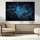 Forest and Stars Wall Art Canvas Print by MyGreatCanvas | Canvas Wall Art Prints | Photo Prints & Wall Decor