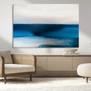 Dark Blue Abstract Wall Art Canvas Print by MyGreatCanvas | Canvas Wall Art Prints | Photo Prints & Wall Decor