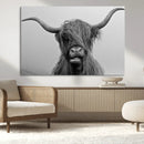 Texas Cow Wall Art Canvas, Texas Longhorn Cattle Canvas by MyGreatCanvas | Canvas Wall Art Prints | Photo Prints & Wall Decor