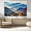 Mountains Forest Autumn Wall Art Canvas Print by MyGreatCanvas | Canvas Wall Art Prints | Photo Prints & Wall Decor