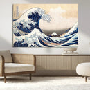 Wall Art Kanagawa Canvas Artwork Abstract Print