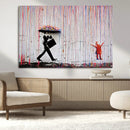 Banksy Wall Art Canvas Print, Framed Graffiti Art Picture by MyGreatCanvas | Canvas Wall Art Prints | Photo Prints & Wall Decor