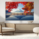 Mount Fuji Canvas Wall Art Japan Autumn Mountain Canvas