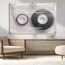 Vintage Cassette Tape Canvas Wall Art - Inspirational 'Life by MyGreatCanvas | Canvas Wall Art Prints | Photo Prints & Wall Decor