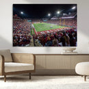Mississippi State Bulldogs Stadium Wall Art Canvas Print –