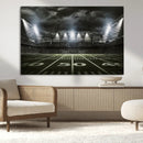 American Football Stadium Wall Art Canvas Print, Stadium by MyGreatCanvas | Canvas Wall Art Prints | Photo Prints & Wall Decor