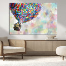 Up Pixar Poster, Look Up Pixar Wall Art, Up Pixar Canvas,