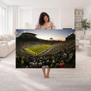 Oregon Stadium Canvas Wall Art - Captivating Game Day Scene