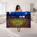 St. Louis Cardinals Baseball Team Print - Busch Stadium Wall