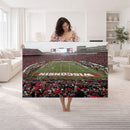 Wisconsin Badgers Team Print Canvas - Madison Camp Randall