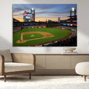 Citizens Bank Park Philadelphia Phillies Wall Art Canvas |