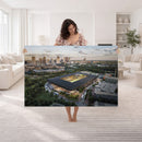Columbus Crew Soccer Team Print - Columbus Crew Stadium Wall