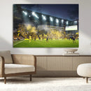 Columbus Crew Stadium Match Triple Canvas Wall Art - Dynamic