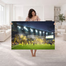 Columbus Crew Stadium Match Triple Canvas Wall Art - Dynamic