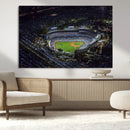 Los Angeles Dodgers Dodger Stadium Wall Art Canvas Print -
