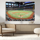 Texas Rangers Baseball Team Print - Arlington Globe Life