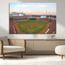 Cincinnati Reds Baseball Print Canvas- Cincinnati