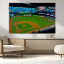 Miami Marlins Baseball Team Print - Miami LoanDepot Park