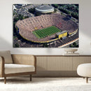 Michigan Wolverines Football Team Print - Ann Arbor Michigan