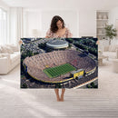 Michigan Wolverines Football Team Print - Ann Arbor Michigan
