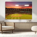 Oakland Athletics Baseball Team Print - Oakland Coliseum by MyGreatCanvas | Canvas Wall Art Prints | Photo Prints & Wall Decor