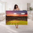 Oakland Athletics Baseball Team Print - Oakland Coliseum