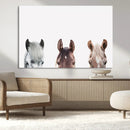 Horse Wall Art - Minimalist Horse Triptych Wall Art – Modern by MyGreatCanvas | Canvas Wall Art Prints | Photo Prints & Wall Decor