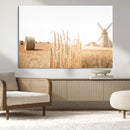 Vintage Farmhouse Triptych Wall Art – Giclée Canvas