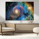 Spiral Galaxy Wall Art Canvas Print