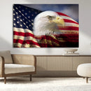 American Flag Eagle Symbol Wall Art, American Flag Eagle by MyGreatCanvas | Canvas Wall Art Prints | Photo Prints & Wall Decor