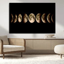 Phases of the Moon Wall Art | Canvas Print for Modern Wall by MyGreatCanvas | Canvas Wall Art Prints | Photo Prints & Wall Decor