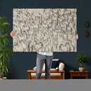 Abstract Horse Sketch Wall Art | Ready to Hang and Framed |