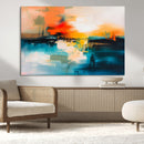 Colorful Abstract Wall Art | Bold Modern Canvas Print |