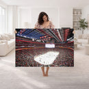 Barton Malow Little Caesars Arena Detroit Wall Art Canvas