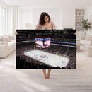 Rogers Place Edmonton Oilers Ice Hockey Stadium Wall Art,