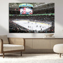 Sharks Arena Blackhawks Sharks Ice Hockey Stadium Wall Art by MyGreatCanvas | Canvas Wall Art Prints | Photo Prints & Wall Decor