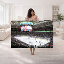 Sharks Arena Blackhawks Sharks Ice Hockey Stadium Wall Art