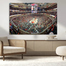 United Center Chicago Bulls Stadium Wall Art Canvas Print