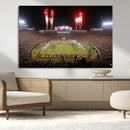 Framed Florida State Seminoles Football Team Print -