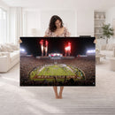 Framed Florida State Seminoles Football Team Print -