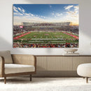 Framed Houston Cougars Football Team Print - Houston TDECU by MyGreatCanvas | Canvas Wall Art Prints | Photo Prints & Wall Decor